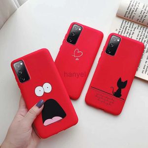 Étuis de téléphone portable pour fundas Samsung Galaxy S20 FE S 20 S20FE Fan Edition Silicone mignon couverture arrière souple 2442