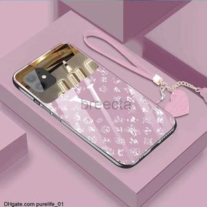 iPhone hoesjes Designers 14 Pro Max mode hoesjes iPhone 11/13 spiegel XS beschermhoes 8plus valbestendig XR glas 240304