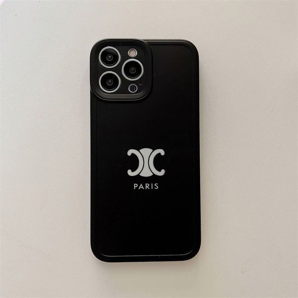 Cas de téléphone portable Lettres classiques Cuir Phonecases Designer Fashion Marque de luxe Couverture iPhone pour 15 14 15 14Plus 15 14Po 15 14ProMax 13 12 Pro Max X XS XR XSmax 272Y