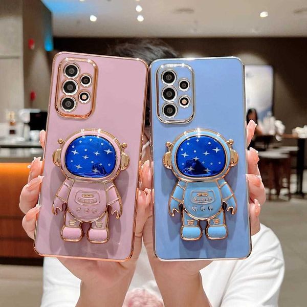 Estuches para teléfonos celulares Cute Star Astronaut Funda para teléfono con soporte plegable para One Plus 10T ACE Pro 10R Racing 10 Pro 5G 9 9R 8T 9RT Pro Funda trasera suave L230731