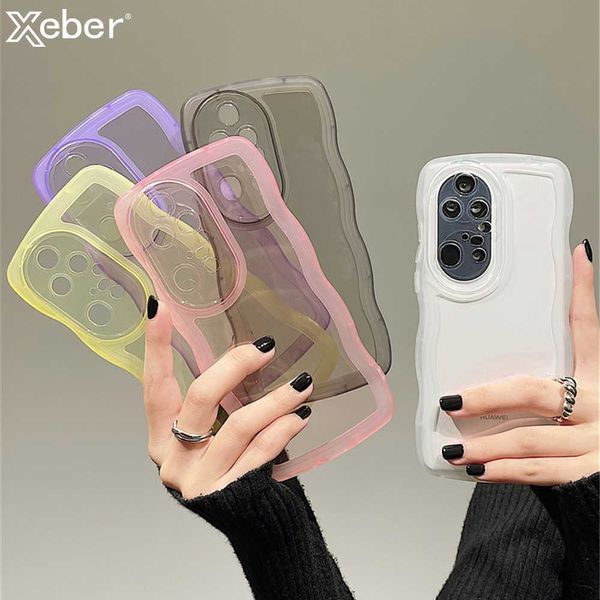 Pour Huawei P50 P40 P30 Mate 40 30 Honor 70 60 50 Pro Nova 9 8 7 5 Soft TPU Candy Color Cover Coque P230317