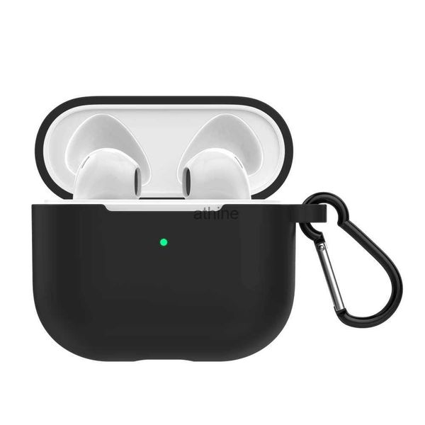 Cajas para teléfonos celulares Cubierta para auriculares Auriculares inalámbricos Funda protectora para AirPods 3 Auriculares Caja de carga de silicona Cubierta Accesorios para auriculares YQ240117