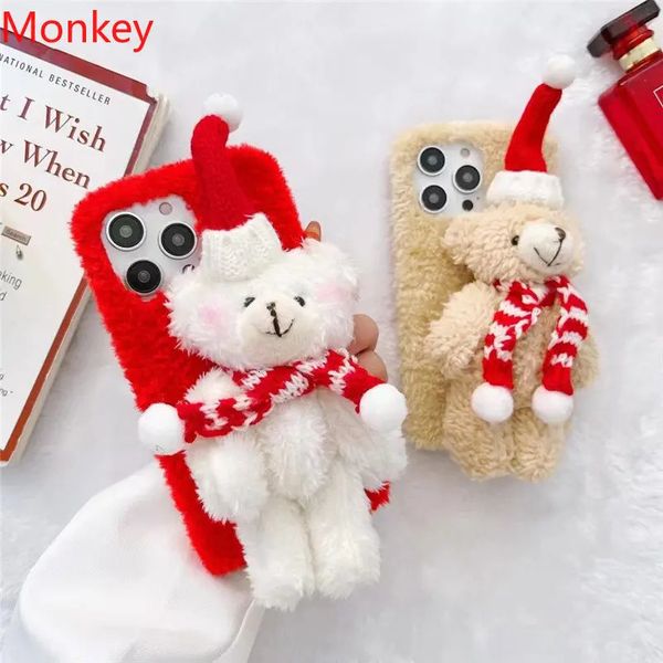 Coques de téléphone portable pour Oppo Find X5 X3 X2 A53S A95 A94 A93 A74 A54 A16 A15S A5S A3S, ours en peluche mignon, couverture souple 231026