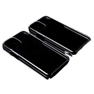 Mobiele telefoon hoesjes Hard plastic PC Glanzend Helder Telefoonhoesjes Voor iPhone 13 Pro Max 13Pro 13Mini 12 Voor Samsung S22 Ultradunne kristallen behuizing Transparante achterkant 29NR