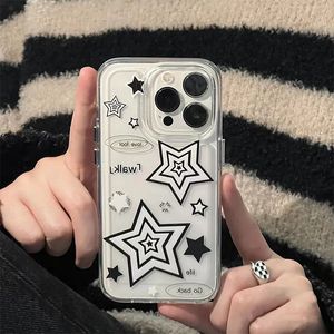 Cas de téléphone portable Corée Star INS Case pour iPhone 11 14 Pro 13 12 15 Max XR XS X 7 8 Plus SE 2022 Y2K 231010