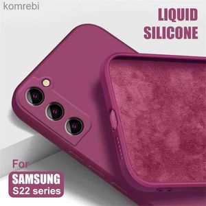 Étuis de téléphone portable Étui de téléphone liquide pour Samsung Galaxy Note A31 A41 A51 A71 A81 A91 20 S10 S20 S21 S22 S23 FE Plus Lite Ultra 2020 5G CoverL240110
