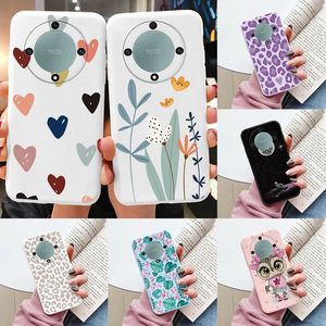 Cajas del teléfono celular Amor Corazón Margarita Flores para Honor X9a Magic5 Lite 5G Funda Silicona Suave Lindo Dibujos animados Funda Magic 5 Capa Shell 231021