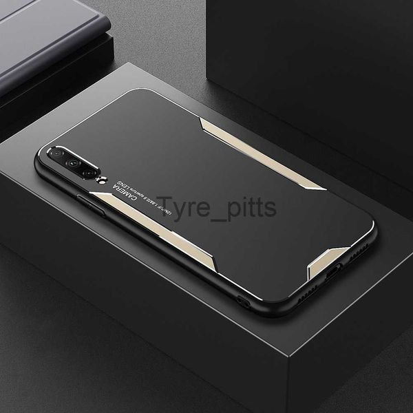 Étuis de téléphone portable de luxe en métal dur + étui en TPU souple pour Huawei Nova 3 4 5 7i Honor 10 20 Lite View 30 Pro coque de protection pour téléphone portable pare-chocs antichoc x0731