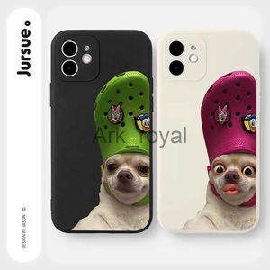 Fundas para teléfonos celulares Funda de teléfono de silicona suave a prueba de golpes cuadrada de lujo para iPhone 14 13 12 11 Pro Max SE 2020 X XR 8 7 Plus Pareja cubierta divertida Y2099 J231110