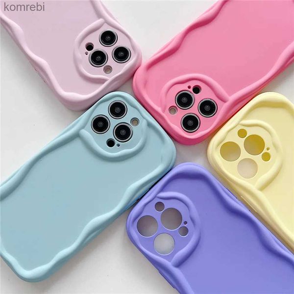 Étuis de téléphone portable Macaron Color Case Redmi Note 11 10 9 8 Pro 11S 10S 9S 10C 10A 9A 9C 11 Lite 5G NE POCO X3 Wave Edge Soft Silicone CoverL240110