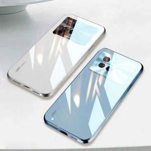 Étuis de téléphone portable Coque de téléphone portable pour Vivo X80 Pro X80pro vivox80pro couverture arrière en verre tout compris Anti-chute Ultra-mince housse de protection L2301019