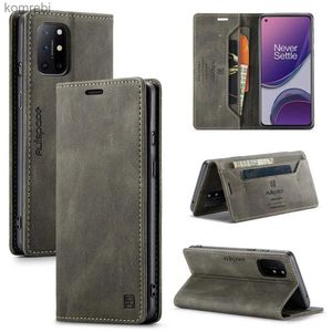 Étuis de téléphone portable One Plus 8T étui à rabat en cuir housse de téléphone pour OnePlus 8T étui de luxe à rabat magnétique Coque One Plus 8T CoverL240110