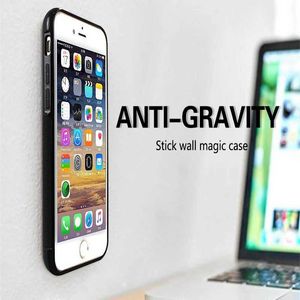 Mobiele telefoons cases Oppselve Anti Gravity Phone Case voor iPhone XS Max XR X 8 7 6 6s plus S 12 Case Cover voor iPhone 14 Plus 13 12 11 Pro Max Coque 240423