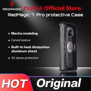 Mobiele Telefoon Gevallen Originele Nubia Beschermhoes voor RedMagic 7 7S Thermische shell Shockproof Cover Red Magic 6R 7 6S tectiveCase W221014