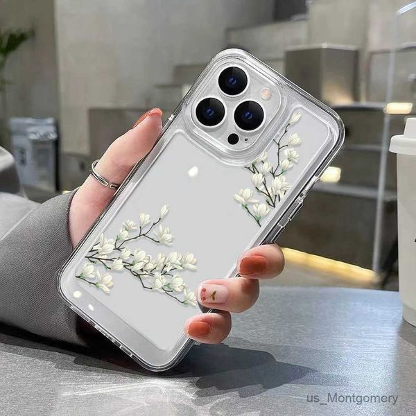 Cajas de teléfonos celulares Case de teléfono para P30 Pro Casas Honor 50 70 60 X9 SE Mate 60 Pro Nova 10 8 9 P40 P50 V40 X10 X20 X30 Cubiertas de flores de silicona