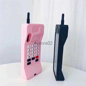 Étuis de téléphone portable Étuis de téléphone portable 3D rose Étui en gel de silice pour iphone 14 13 12 11 pro 6S 8 7 plus X XS XR MAX Coque arrière en TPU souple en silicone 240219