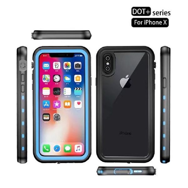 Estuches para teléfonos celulares Estuche impermeable Redpepper Estuches para natación y surf resistentes a los golpes y a la suciedad Funda para iPhone X 8 7 6S Plus d Note 8 S7 edge S8 S9 Plus NKPX