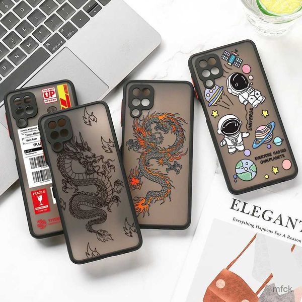 Cas de téléphones portables Case de paysage pour A53 5G Cas A52 A52S A51 A32 A50 A30S A72 A71 A70 A73 A33 A31 A20 Hard Matte Phone Cover Fundas