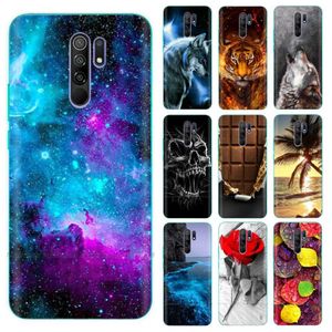 Caisses de téléphone portable Étui en silicone pour Mi Redmi 9 Case Soft TPU Fundas Téléphone Case pour MI Redmi 9 Redmi9 Back Cover Coque Coque Coque Pumper 240423