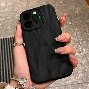 Mobiele Telefoon Gevallen Zachte Vouw Patroon Telefoon Case Voor Iphone 11 12 13 14 15 Pro Max X Xs xr Max Plus Snoep Bumper Siliconen CoverL240105