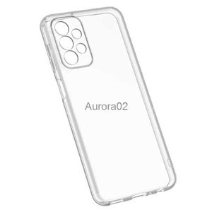 Étuis de téléphone portable Étui transparent en silicone souple pour Samsung A53 A13 A52 A12 A54 A23 A32 A51 A52S S24 S22 S21 S23 Ultra S20 FE Galaxy Note 20Ultra yq240330