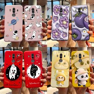 Caisses de téléphone portable TPU Étui en silicone souple pour Huawei Mate 9 10 Pro mignon Rabbit Panda Téléphone Back Protection Cover pour Mate9 Mate10 10pro Fundas 240423