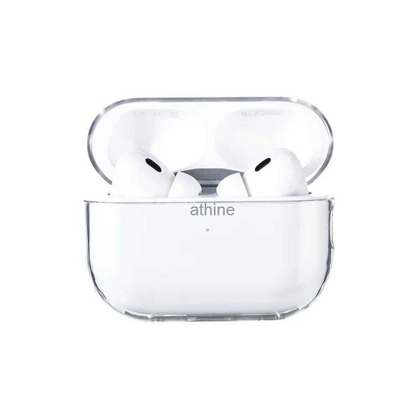 Cajas de teléfonos celulares Estuche transparente para auriculares para Airpods Pro 2 PC a prueba de golpes Cáscara dura para Airpods 3 1 Pro USB C Generación Cubierta transparente para auriculares YQ240117