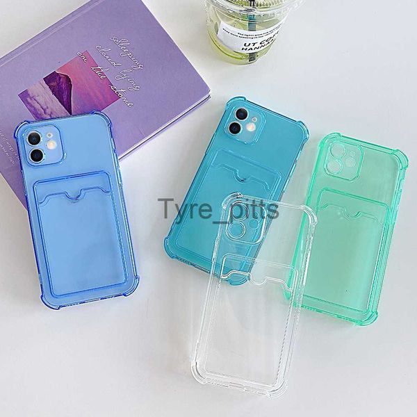 Étuis pour téléphones portables Housse de protection transparente pour téléphone portable avec 3 pouces Instax Mini Photo / Poches pour cartes de crédit Pour iphone X / XS x0731