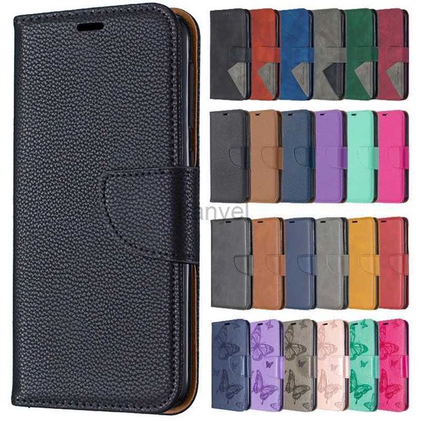 Cajas de teléfono celular Funda con tapa de billetera para Redmi 12 Turbo Cover en 12C Redmi12 C Redmi12C Coque Bolsa protectora de cuero 2442