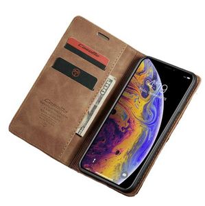 Fundas para teléfonos celulares Fundas para teléfonos tipo billetera para iPhone 13 12 Pro X XR XS Max 7 8 Plus Tarjetas múltiples Funda con tapa de cuero PU con función atril para Samsung S21 S10 Huawei P50 XIMQ