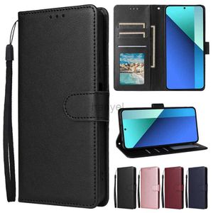 Mobiele telefoon hoesjes Portemonnee met kaartsleuf Fotolijststandaard Magnetische flip lederen tas voor Redmi Note 13 Pro Plus 12S 12 11 10 9 8T 7 2442