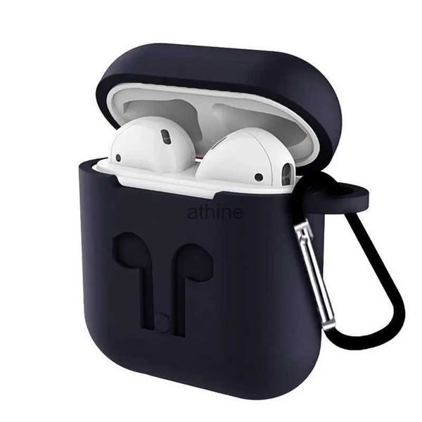 Cajas para teléfonos celulares Funda de silicona para auriculares inalámbricos para Airpod 1 2 Piel multicolor para auriculares Funda antichoque Escudo protector YQ240117