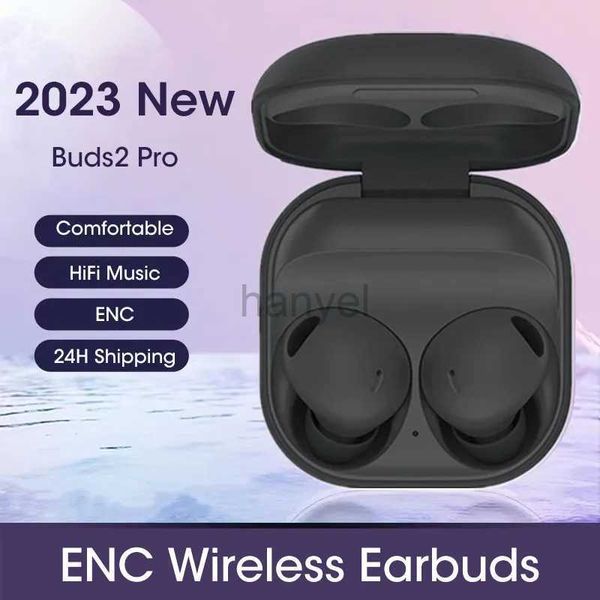 Écouteurs pour téléphones portables 2023 Nouveaux écouteurs Bluetooth Buds2 Pro TWS R510 Écouteurs Bluetooth Buds 2 Pro Casque sans fil avec micro ENC HiFi Stéréo Gaming Sports zln240111