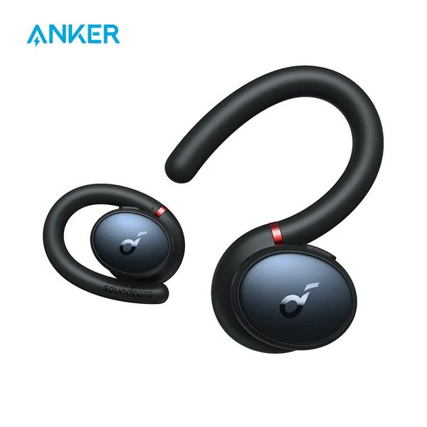 Écouteurs pour téléphones portables Anker Soundcore Sport X10 Bluetooth 5.2 Écouteurs Sports Crochets d'oreille rotatifs Basses profondes IPX7 Écouteurs de sport étanches à la transpiration 231218