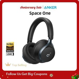 Auriculares para teléfono celular Anker Spaces Soundcore One Auriculares con cancelación activa de ruido Auriculares inalámbricos Bluetooth 5.3 Reducción de voz 2 veces más fuerte Q240321