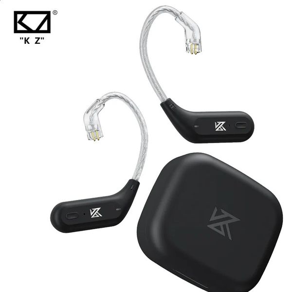 Auriculares para teléfono celular AZ09 HD Bluetooth 5.2 Cable para auriculares con gancho para la oreja Cable de actualización inalámbrico HIFI con estuche de carga Z1 S2 ZSTX Z1 ZSX DQ6 ZS10 PRO 231109