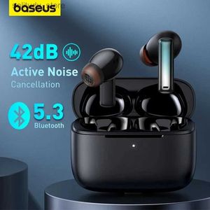 Auriculares para teléfono celular Baseus Bowie M2 ANC Auriculares inalámbricos 42dB Cancelación de ruido Bluetooth 5.3 TWS 4 micrófonos ENC Llamada de alta definición 30H Tiempo de reproducción Q240402