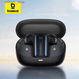 Écouteurs pour téléphones portables Baseus Bowie M2s ANC écouteurs Bluetooth 5.3 hybride -48dB suppression du bruit écouteurs sans fil prise en charge des écouteurs audio spatial 3D Q240402