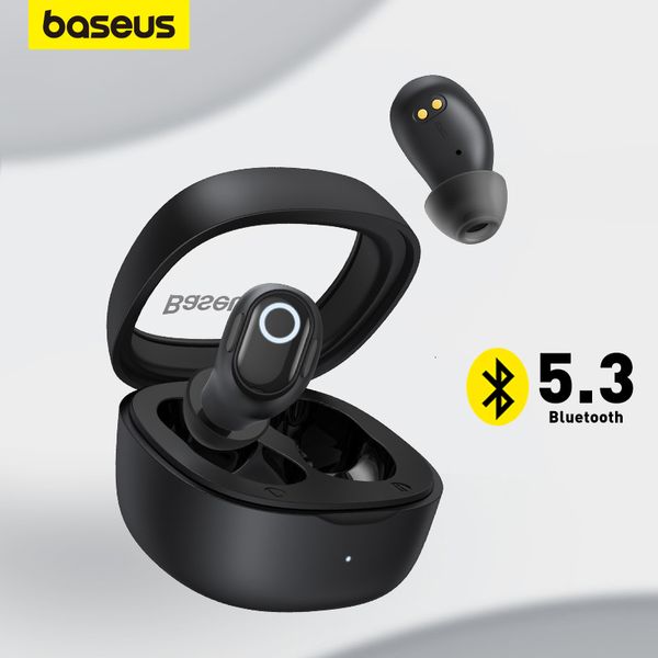 Auriculares para teléfono celular Baseus WM02 Inalámbrico TWS Bluetooth 5 3 Auriculares Mini y compacto Uso cómodo 25 horas Batería de larga duración 230731