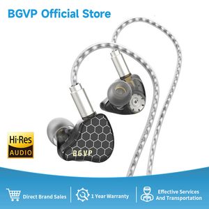 Écouteurs pour téléphone portable Échelle BGVP 2DD In Ear Monitor Écouteurs 6D Effets sonores Casque de jeu HiFi Casque filaire Basse Stéréo Écouteur Musique Écouteurs 230412