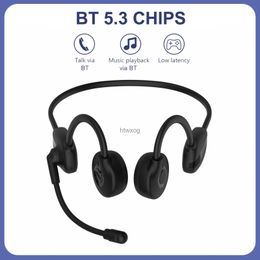 Écouteurs pour téléphones portables BH628 Écouteurs à conduction osseuse sans fil Bluetooth 5.3 Écouteurs Casque de sport de plein air avec écouteurs mains libres avec microphone YQ240105