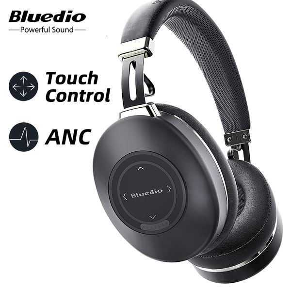 Écouteurs de téléphone portable Bluedio Casque Nirkabel ANC Casque Basse HIFI Langkah Menghitung Fente Kartu Tf V5 0 Écouteur Bluetooth 230517