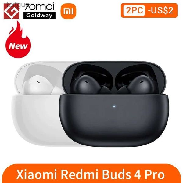 Écouteurs pour téléphones portables Buds 4 Pro Bluetooth écouteur TWS véritables écouteurs sans fil micro antibruit casque sans fil ANC casque 4Pro YQ240202