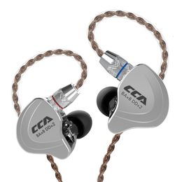 Écouteurs de téléphones portables CCA CC10 4BA1DD HYBRIDE IN EAR HIFI RUNE SPORT 10 UNIT