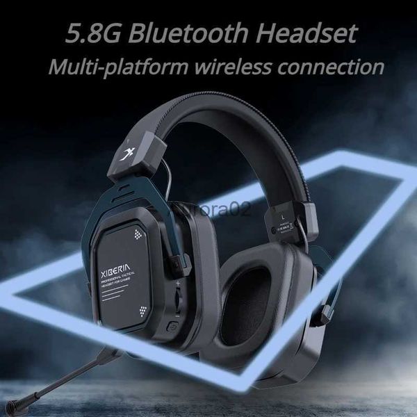 Auriculares para teléfono celular ECHOME Auriculares inalámbricos Auriculares Bluetooth 5.4g E-Sport Gaming Juego de cabezales con reducción de ruido para computadora Oficina Gamer Regalo YQ240219