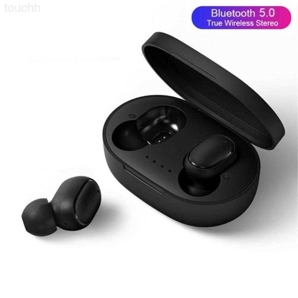 Auriculares para teléfono celular para teléfonos inteligentes Auriculares deportivos Cancelación de ruido inteligente Mini auriculares estéreo A6s Bt5.0 / edr con caja de carga Auriculares para juegos L230914