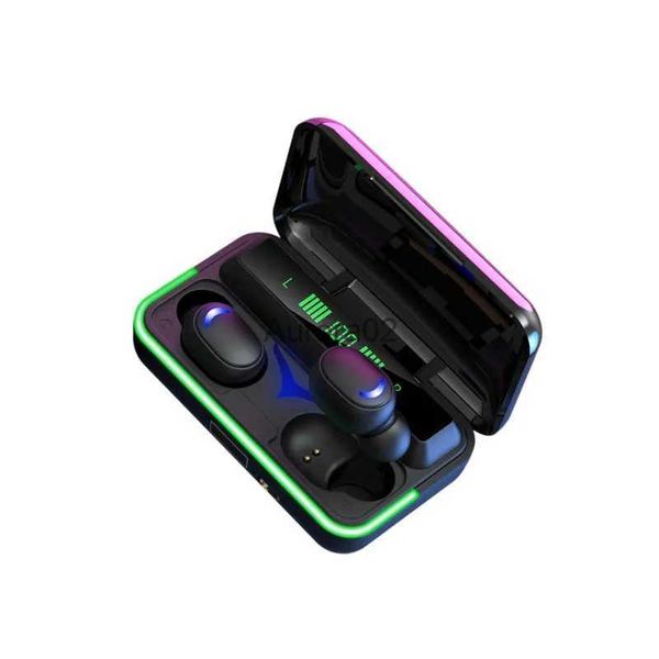 Écouteurs de téléphone portable Écouteurs sans fil de jeu Casque Mini Écouteurs Bluetooth Micro mains libres Écouteurs de téléphone portable avec boîte de chargement de banque d'alimentation 1200 mAh YQ231120