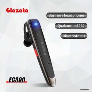 Mobiele telefoon oortelefoons Glazata draadloze Bluetooth -headset met ENC dubbele microfoon ruisonderdrukking Mute Key oortelefoon origineel voor het rijden kantoorbedrijf 230414