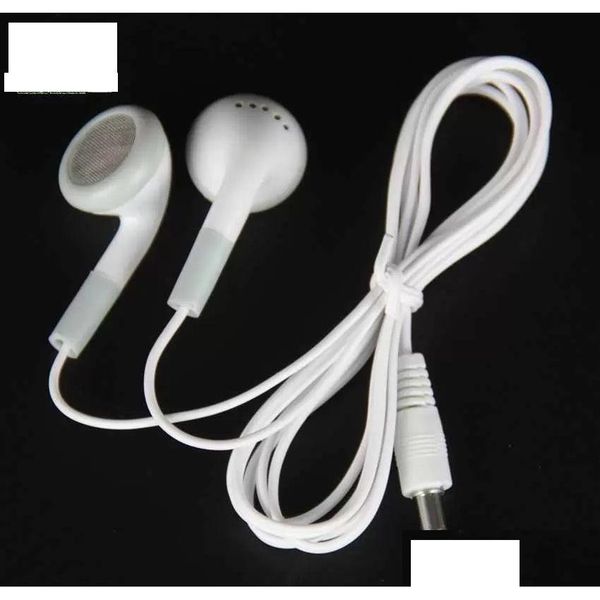 Auriculares para teléfono celular Good Est Auriculares desechables Auriculares de bajo costo para teatro Museo Biblioteca escolar El Hospital Drop Delivery Pho DHVF4