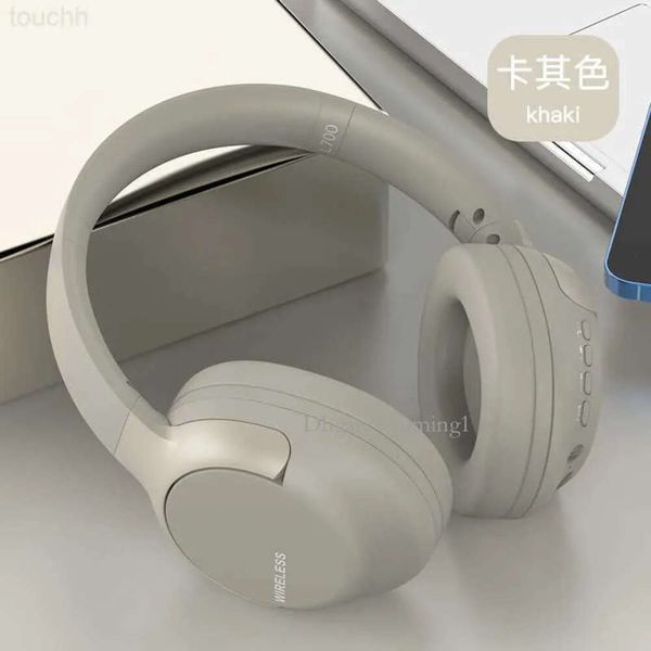 Écouteurs de téléphone portable Écouteur Bluetooth Hifi Wireless Stéréo sur l'oreille Earphone Handsfree DJ Heat Earts têtes Téléphones Téléphones pour iPhone L230914